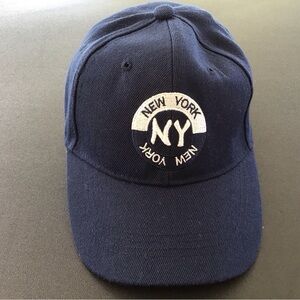 Navy Blue New York Cap